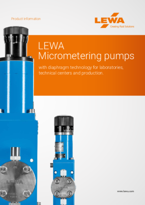 LEWA Micrometering pumps (EN)