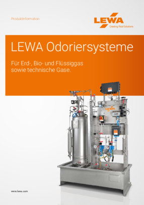 LEWA Odoriersysteme für Erd, Bio-und Flüssiggas. (DE)